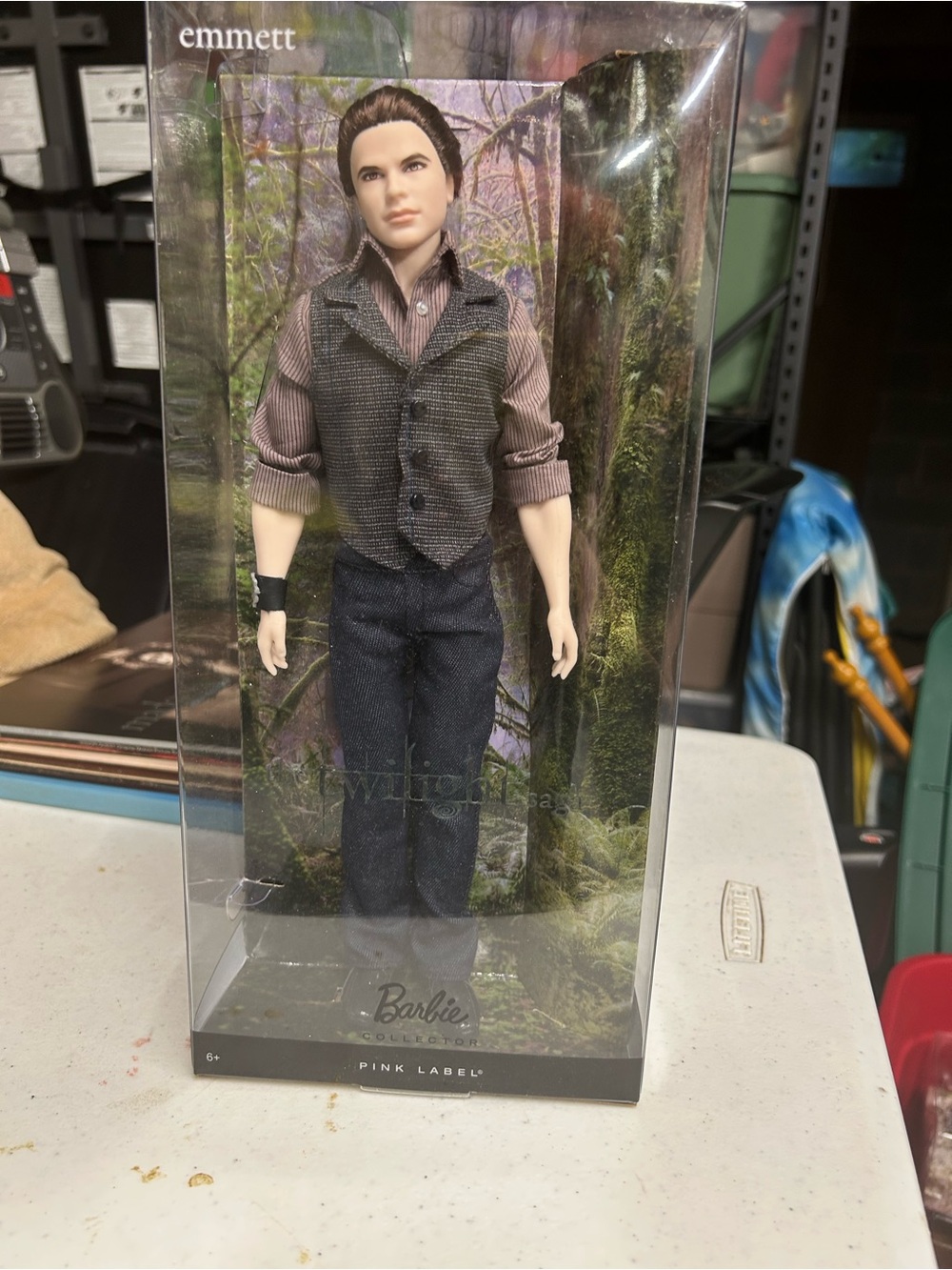 Mattel Emmett Doll in Brown Vest and Blue Pants